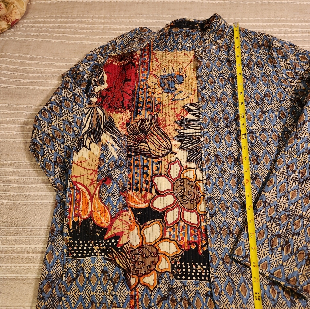 Beautiful Multi Colored Reversible Jacket Excelle… - image 6